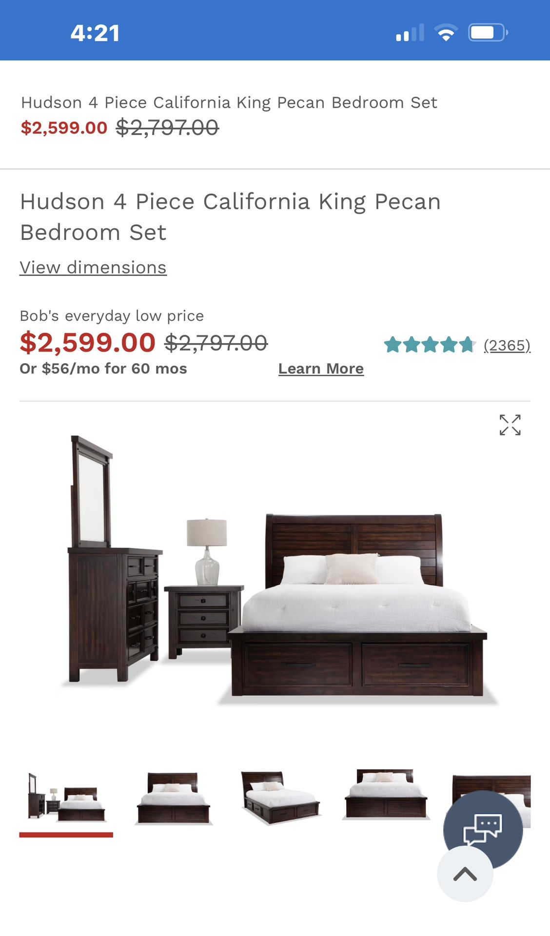 Super Cali Bedroom Set