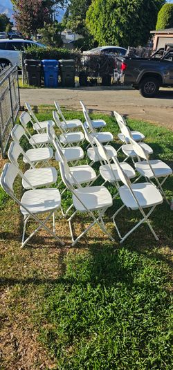 White chairs