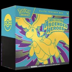 Pokémon Ascended Heroes Elite Trainer Box (ETB) – Factory Sealed