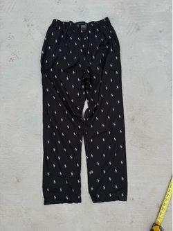 Polo Ralph Lauren black cotton pajama pants size medium