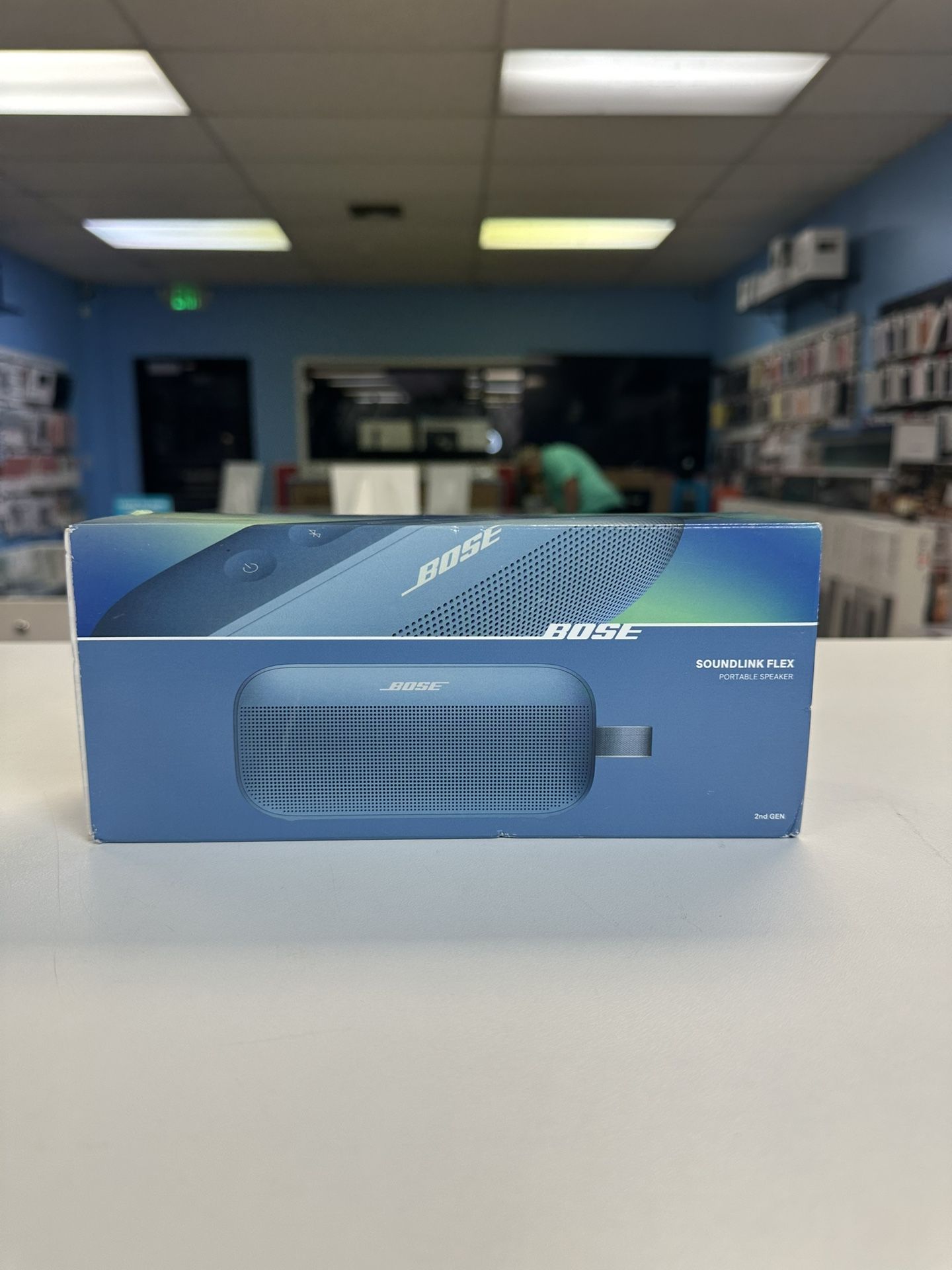 Bose SoundLink Flex (2nd Gen) Portable Bluetooth Speaker, Blue Dusk New