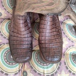 Lucchese Leather Boots 