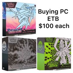 Buying Pokemon Center ETB