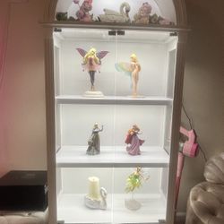 LED Light Up Bookcase In Perfect Condition 