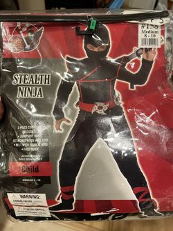 Ninja Costume Halloween 8 To 10