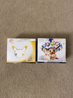 Pokemon ETB Prismatic Evolutions and 30th Celebration