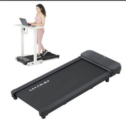 Walking Pad, Portable Treadmill for Office Under Desk, Max 2.5 Hp Walking Jogging Running Compact Treadmill with Led Display, Remote Control
