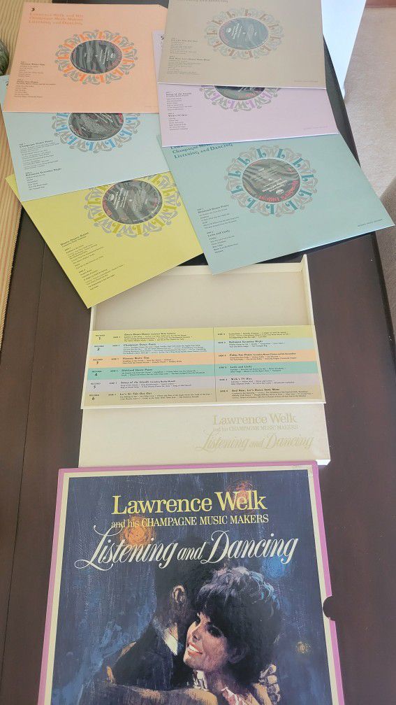 Lawrence Welk 6 Album Set, NEW, Champaign  Music