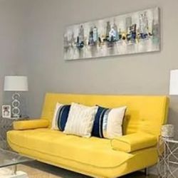 Yellow Futon 