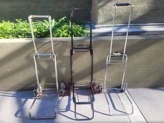 DOLLY FOLDING STURDY- LARGE WHEELS