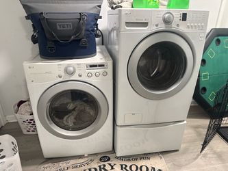 Washer and dryer