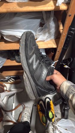 New Balance 990 Black Sneakers 10 2E