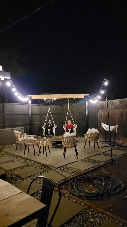 Custom Backyard Swings