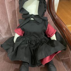 Vintage Pixie Amish Rag Doll