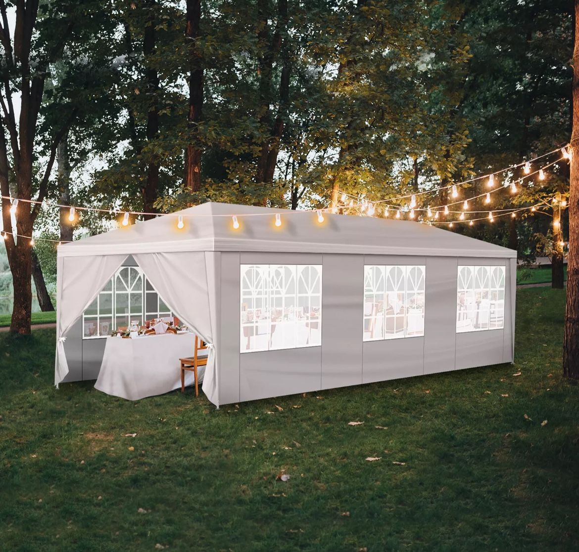 10’x30’ Large- White Tent For sale
