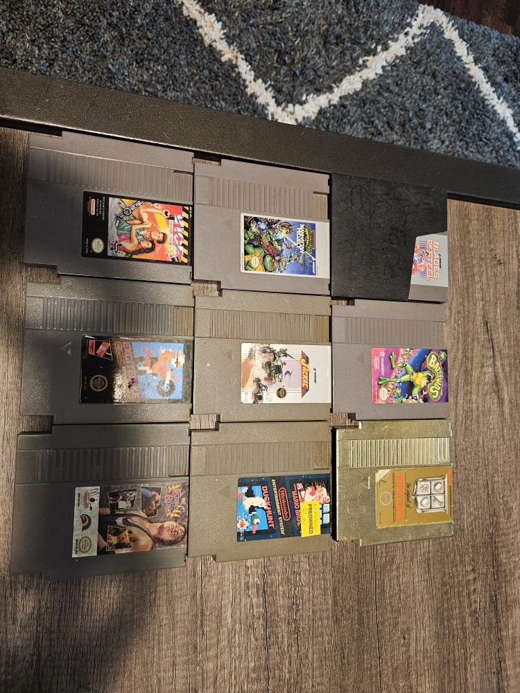 Nintendo Games Vintage