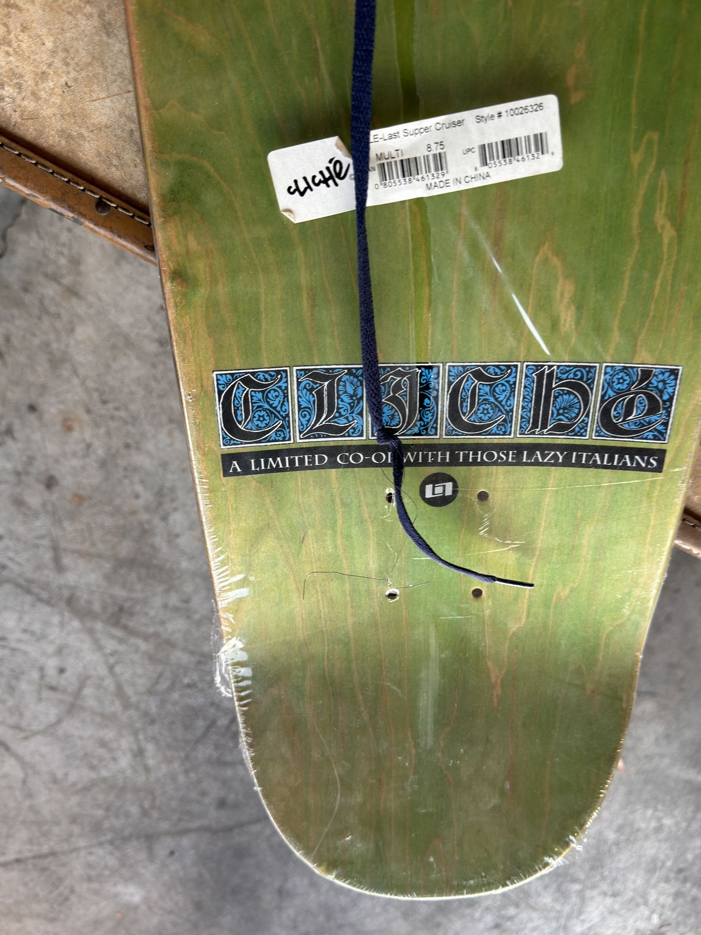 Cliche Skateboard Last Supper Deck - Marc McKee for Sale in