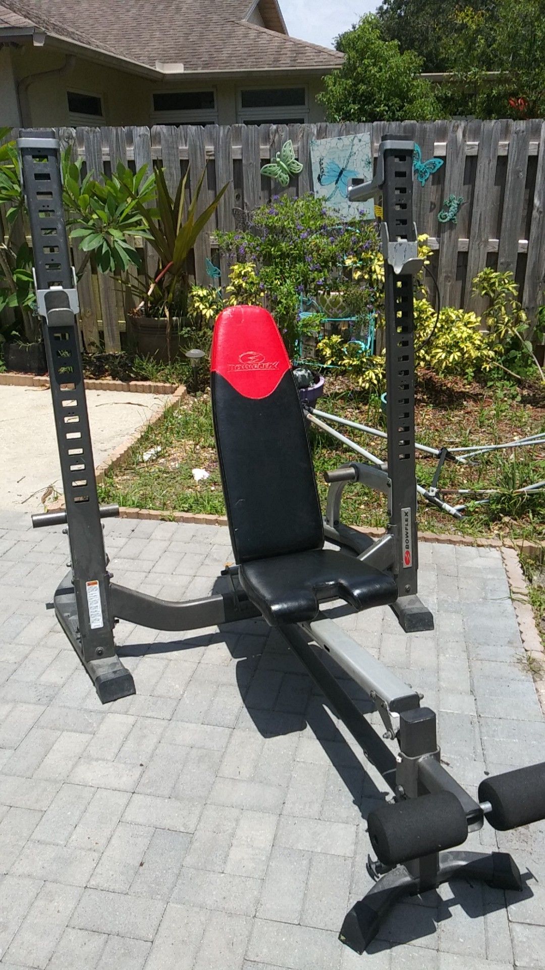 Bowflex adjustable free weight bench