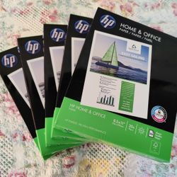Printer paper - HP Home & Office 20lb 92 Bright 300-sheet paper reams