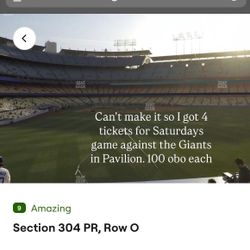 Dodger Tickets