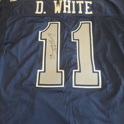Autographed Danny White Jersey Dallas Cowboys