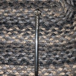 


+2
This is a vintage Tiffany & Co. sterling silver ballpoint pen featuring a medical caduceus symbol as the pen clip. 
The pen is crafted from 925 