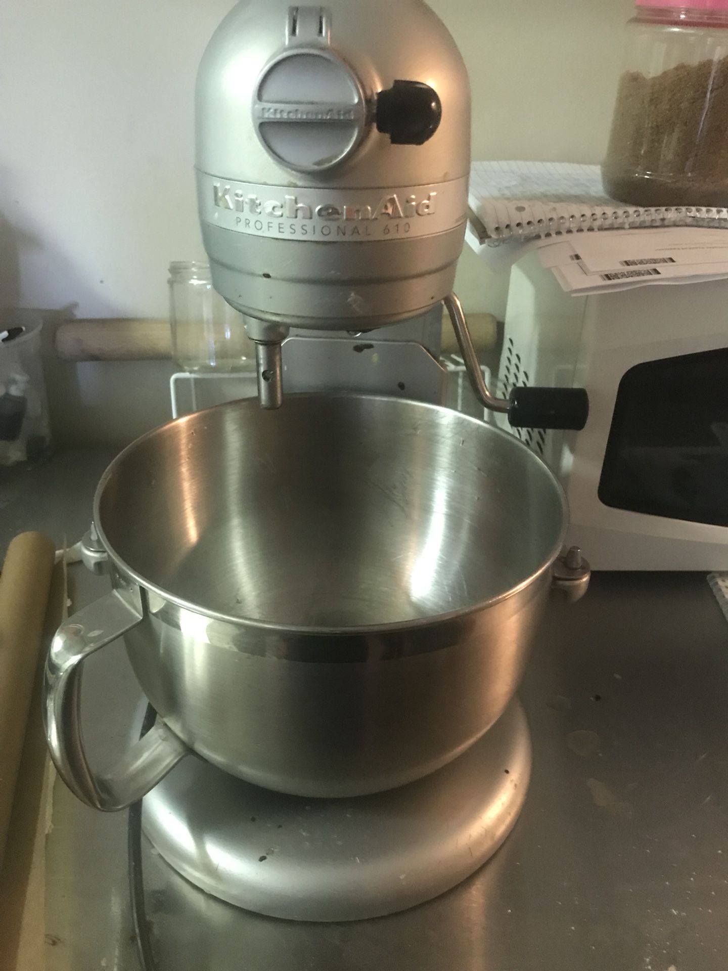 Kitchen aid professional stand mixer 610 series