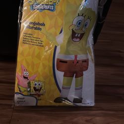 spongebob blowup costume 