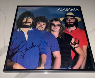 Alabama band 3x signed/autographed album, The Closer You Get.