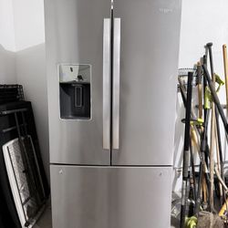 27 Cu Ft Whirlpool French Door Refrigerator