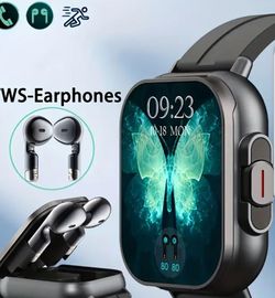 Smart Watch with headphones combo