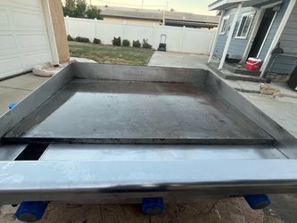 Large Flat Top imperial Griddle