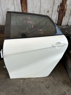 Toyota Mirai Rear Door Driver Side LH White 2016 - 2020 ; J466