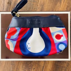 Authentic Coach Key Pouch / Coin Purse 