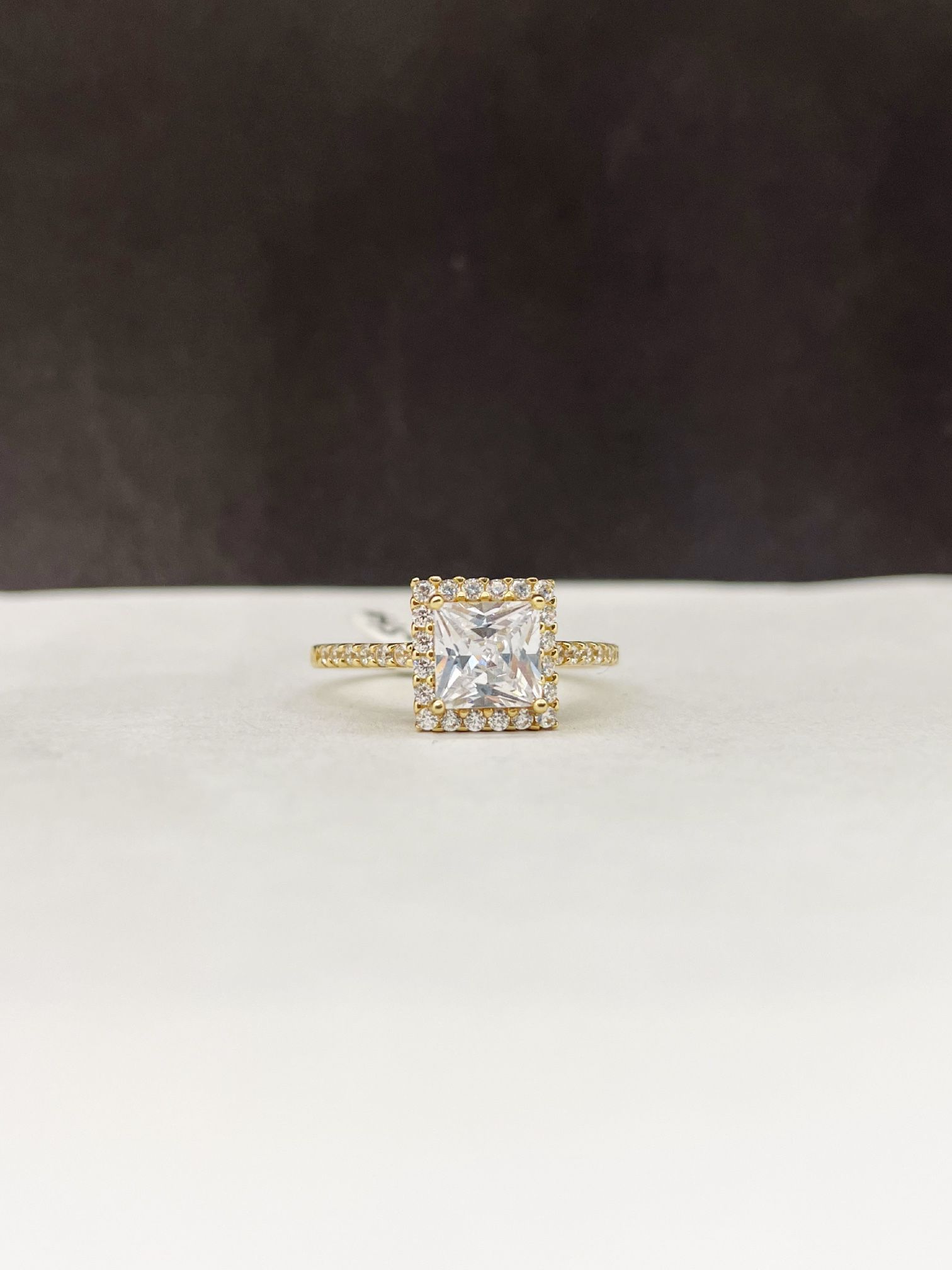 14k solid gold engagement ring