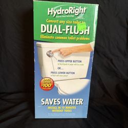 FREE HydroRight Toilet Water Saver Conversion 