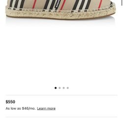 Burberry Espadrille 