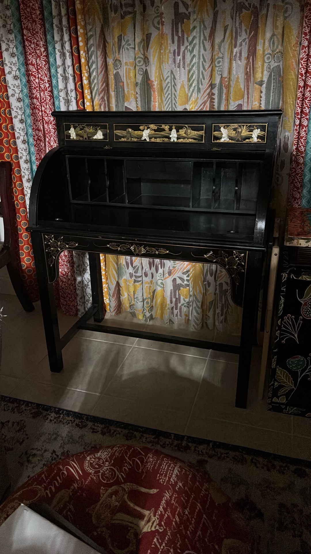 Antique Oriental Desk