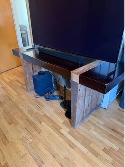 FREE Rustic  Wood Table -Pickup Only