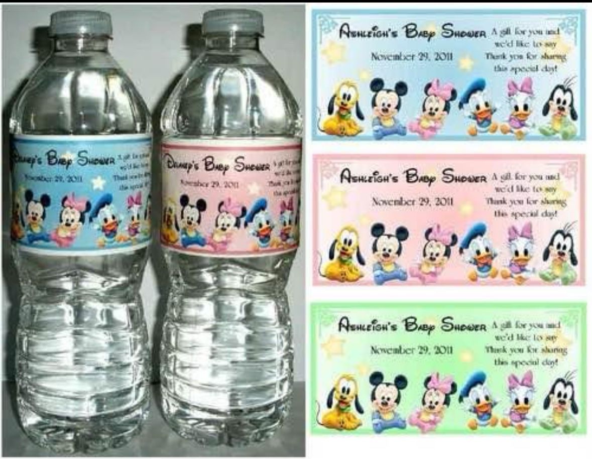 Baby Shower Custom Party Favors