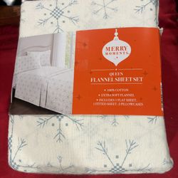 Queen flannel sheet