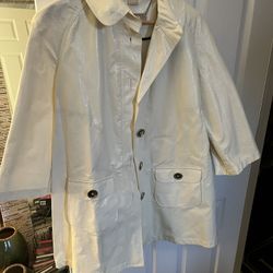 Michael Kors Patent Leather Vinyl Jacket.