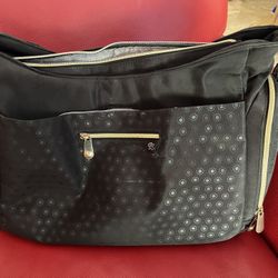 Diaper Bag With Foldable Portable Toddler Potty Seat Included!