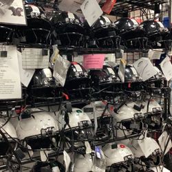 New and Used Football Helmets