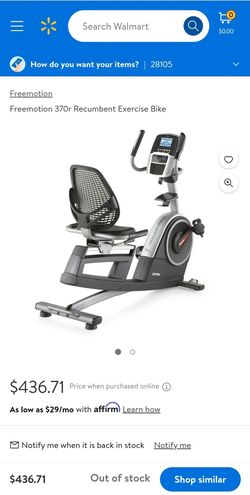 Freemotion 370r recumbent bike manual hotsell