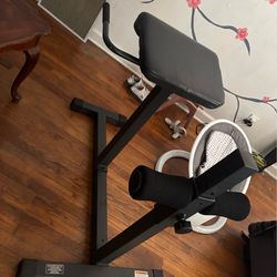 Exercise machine for muscle strength—no batteries or cords required.