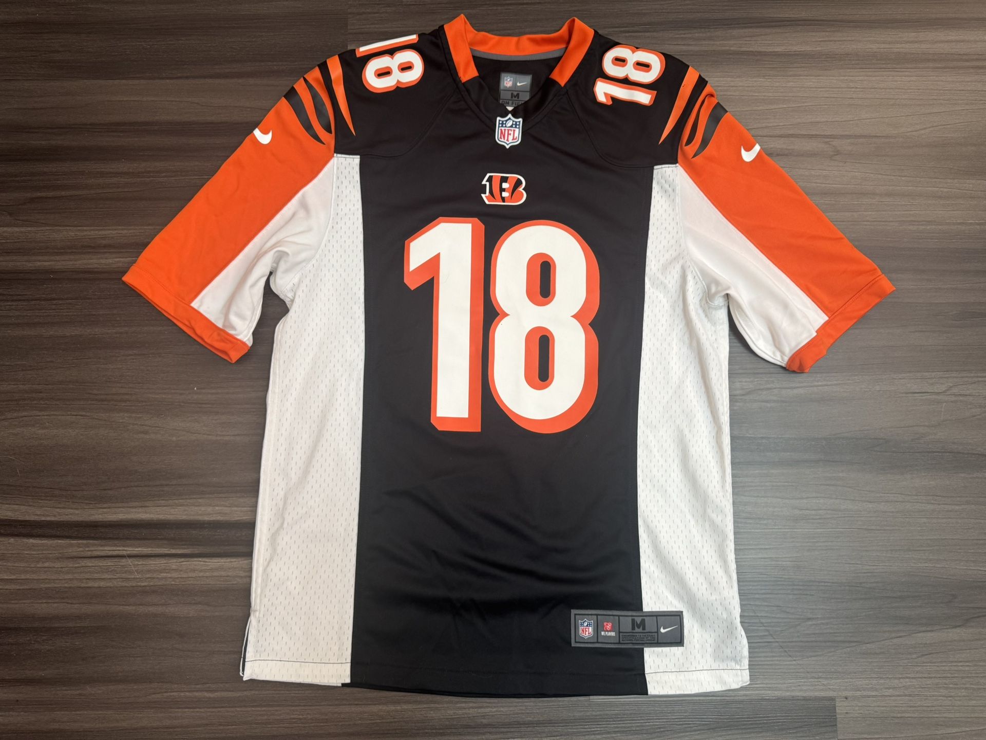 Nike Cincinnati Bengals AJ Green #18 NFL Football Jersey Men’s Medium