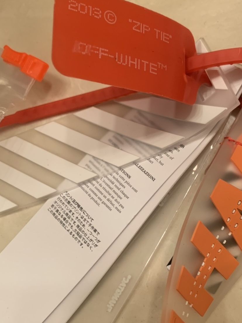 Off white BELT
