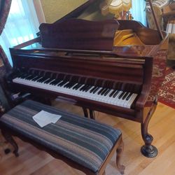 Grand Piano Zemerman With Stool