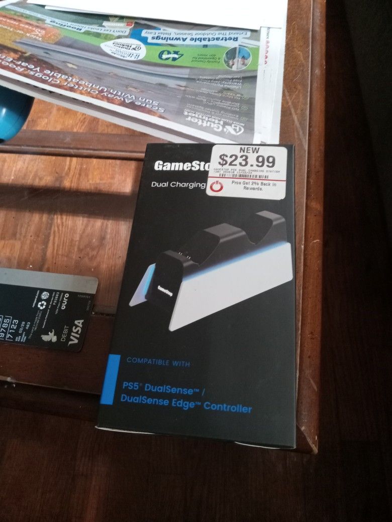 I have a dual charging station station for ps5 controllers